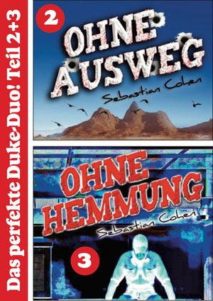 Cover von: Ohne Ausweg, Ohne Hemmung von Buchautor Sebastian Cohen Cover von: Ohne Ausweg, Ohne Hemmung von Buchautor Sebastian Cohen