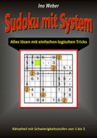 Cover von: Sudoku mit System von Buchautor Ino Weber Cover von: Sudoku mit System von Buchautor Ino Weber